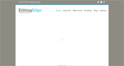 Desktop Screenshot of editingedge.co.uk